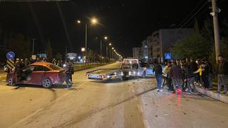 Kahramanmaraş'ta otomobil ile çarpışan motosikletteki 2 kişi ağır yaralandı