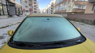 Erzurum, Kars ve Ardahan'da soğuk hava etkili oldu