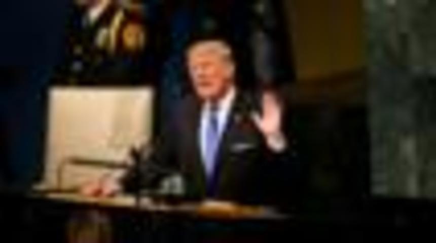 Trump BM konuşmasında Kuzey Kore ve İran'a y&uuml;klendi