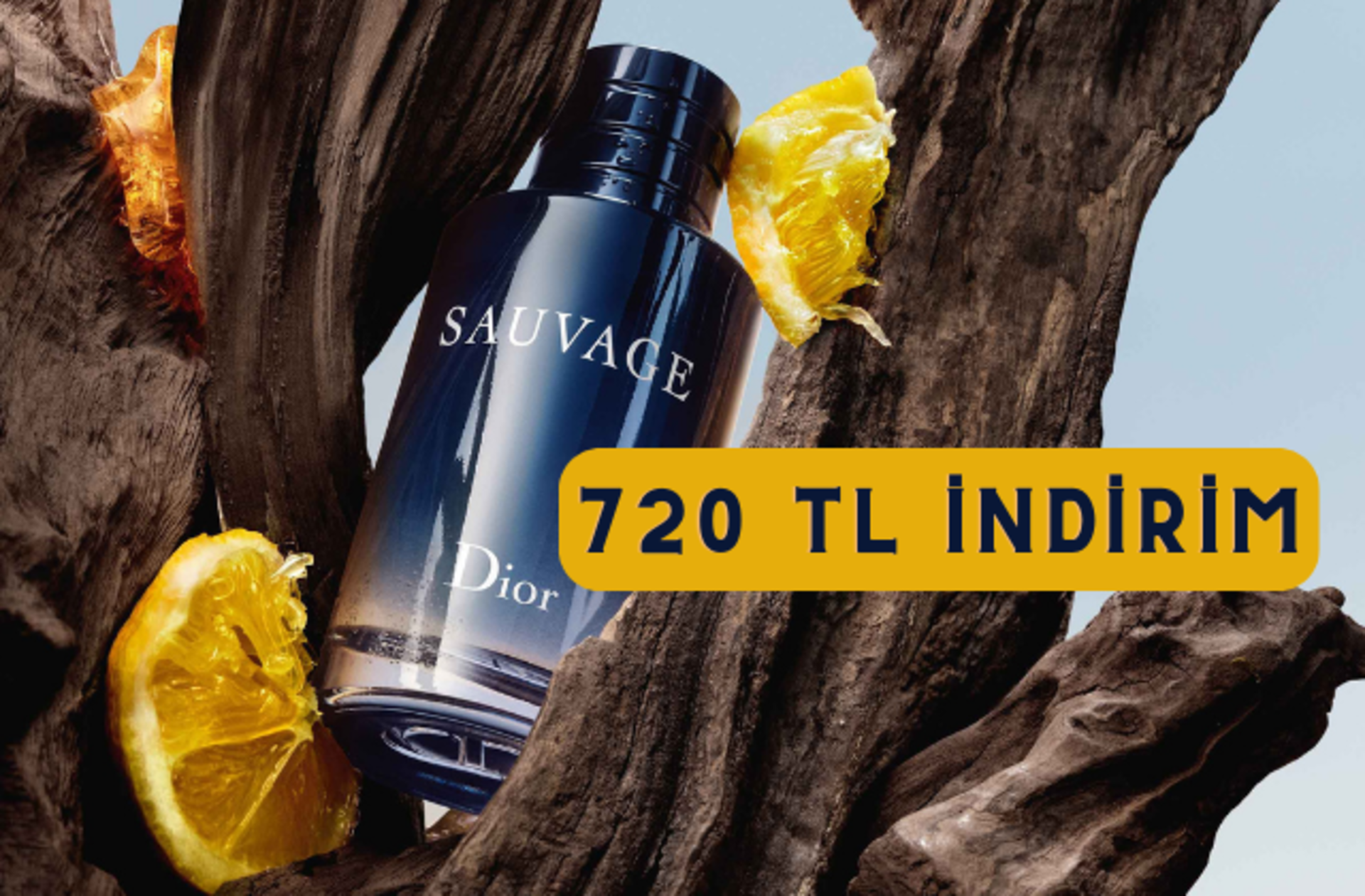 Christian Dior'un ikonik parfümü Sauvage kısa süreliğine indirimde