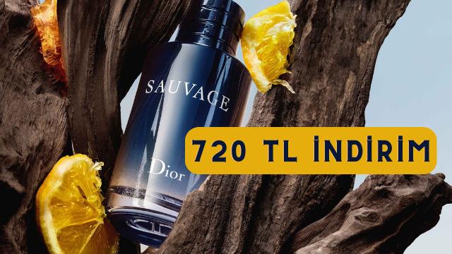 Christian Dior'un ikonik parfümü Sauvage kısa süreliğine indirimde