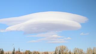 Niğde semalarında mercek bulutu görüntülendi! O anlar kameraya böyle yansıdı