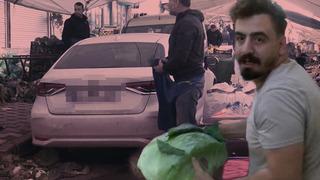 Otomobilin sahibine ulaşamayınca ilginç bir çözüm buldular! Gelen sürücü, gördüğü manzara karşısında şaşkınlığını gizleyemedi