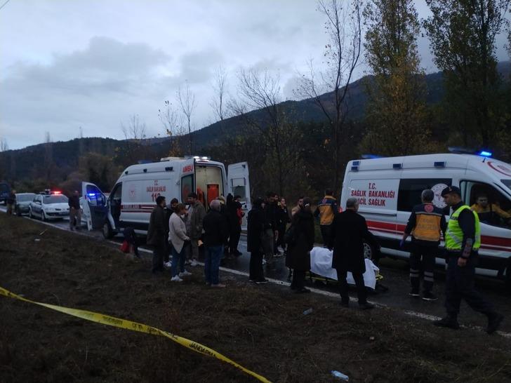 SON DAKİKA | Amasya'da lastiği patlayan otobüs kaza yaptı: 27 yaralı