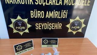 Konya'da uyuşturucu operasyonunda 2 kişi tutuklandı