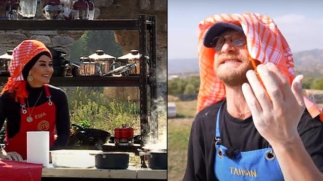 MasterChef'te gergin anlar! Esra ti'ye aldı, Tahsin dayanamayıp patladı: Aynısını yaptın, annem deme bana!