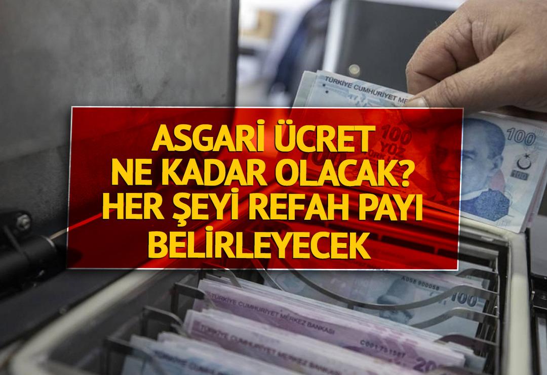 SON DAKİKA | Bekarı, genci, yaşlısı, evlisi herkesin g&ouml;z&uuml; asgari &uuml;cret zammında! Her şeyi 'Refah payı' belirleyecek, %40 - %50 derken...