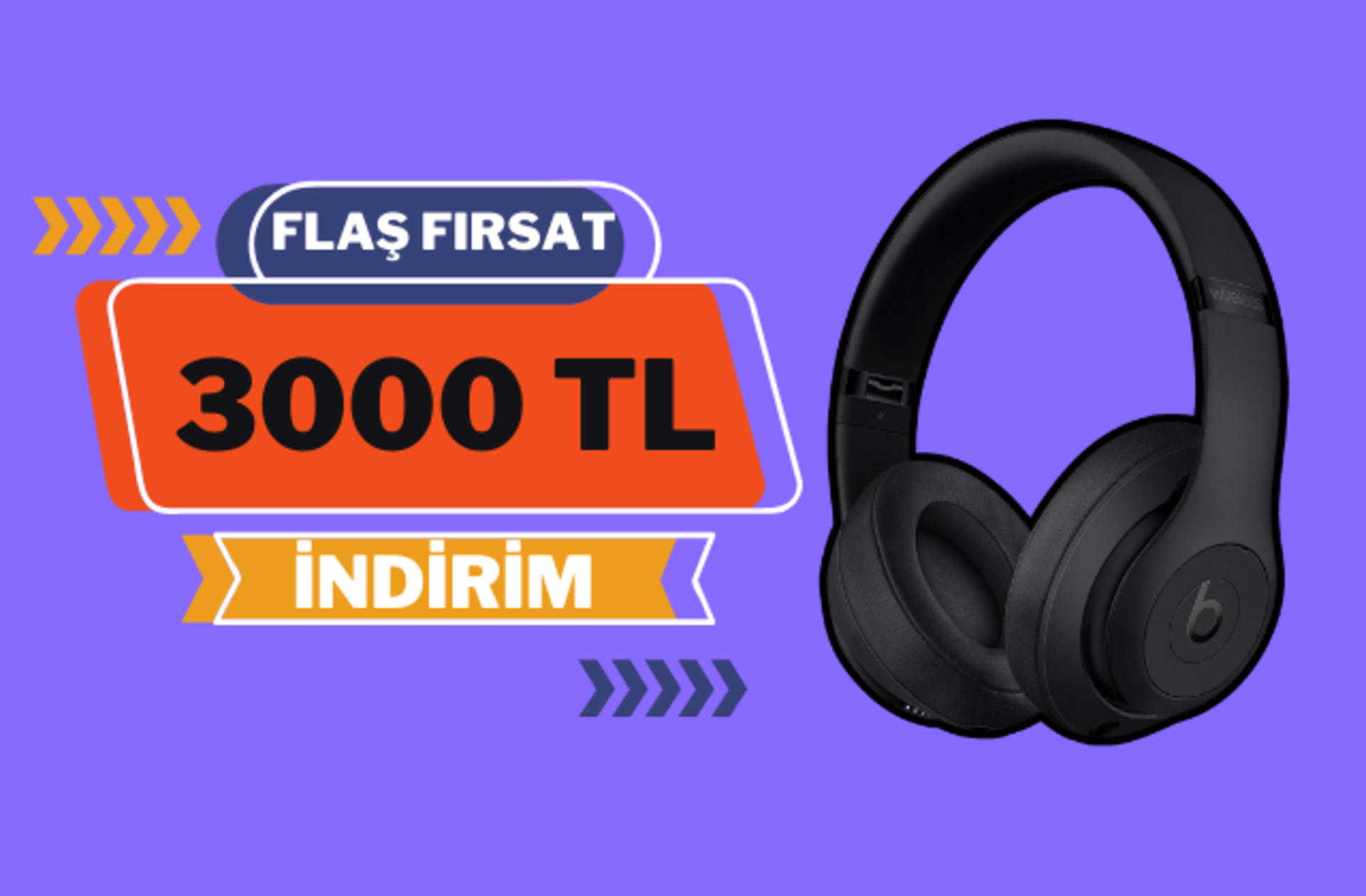 Yüksek ses kalitesi, uzun pil ömrü ve dahası! Beats kulaklıkta 3 bin TL indirim
