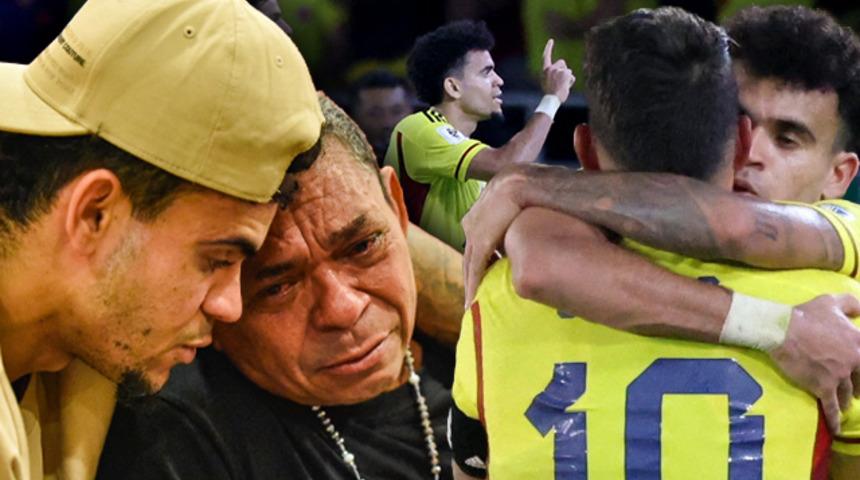 Böylesi ancak filmlerde olur! Kaçırılan babası serbest kaldı; Luis Diaz, Brezilya'yı tek başına devirdi!