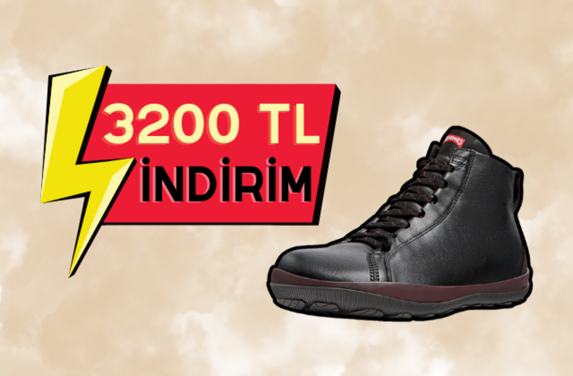 Stil, konfor, dayanıklılık bir arada! Camper Hakiki Deri Bot indirime girdi