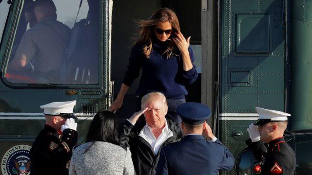 Maria Kasırgası Sonrasında Trump Porto Riko’da