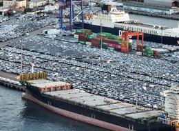 Yer İstanbul Haydarpaşa Limanı! Türkiye'ye getirilen binlerce sıfır araç böyle görüntülendi