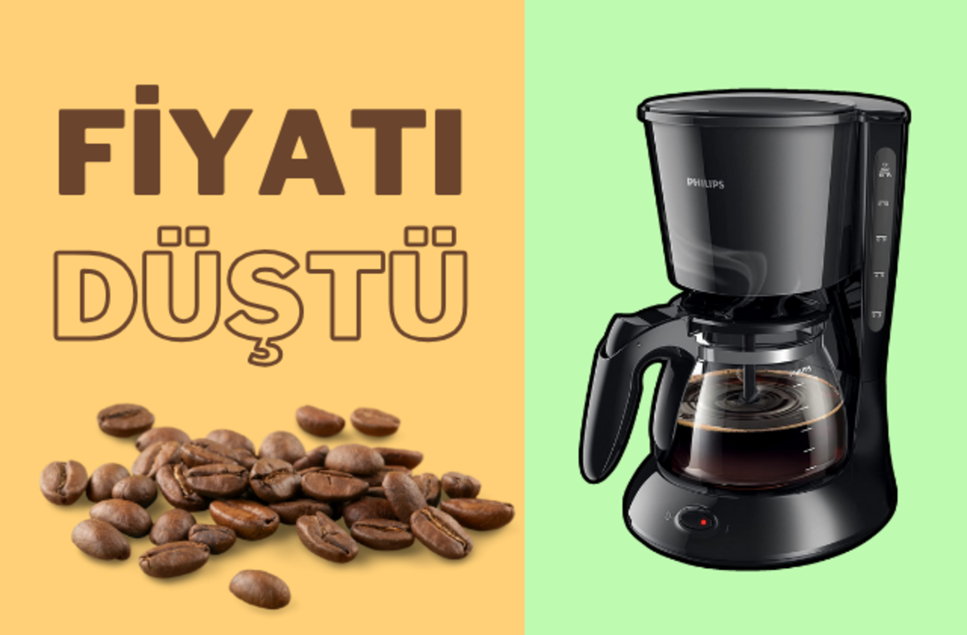 Çok satan Philips HD7461/20 Kahve Makinesi, Gülümseten Kasım'a özel indirimde