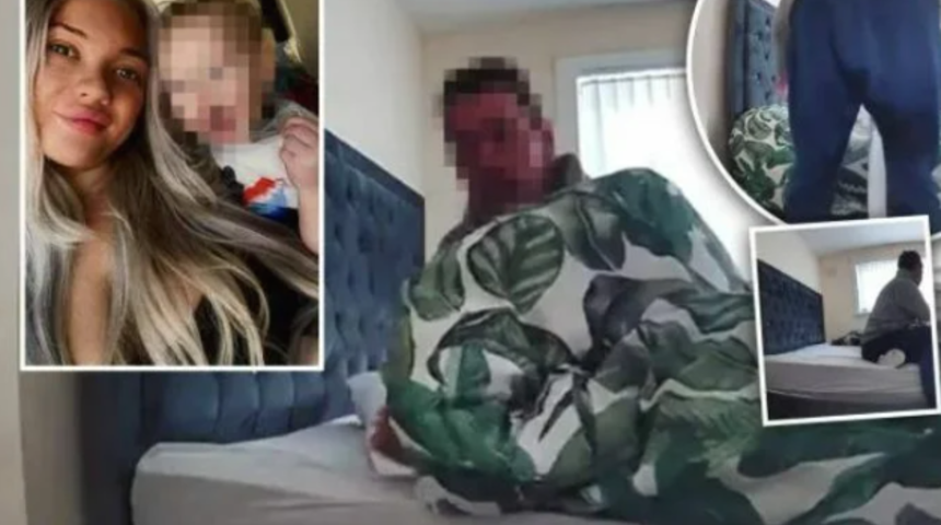 Dijital bebek telsizi her şeyi ele verdi! Yatağın altından tanımadığı bir kişi çıkınca ne yapacağını şaşırdı