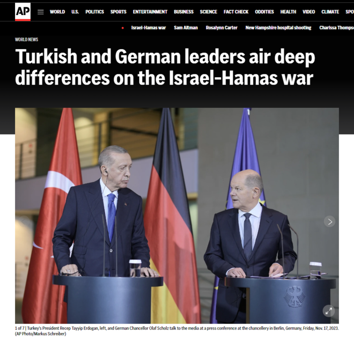 Erdoğan'ın Almanya sözleri dünya basınında! Alman basının bu manşeti Scholz'u kızdıracak... "Havuç-sopa oyunu" vurgusu dikkat çekti G2