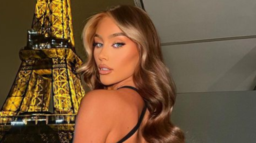 Aşk Adası yıldızı Paula Wilk dekolteli kot ceketiyle bir görene bir daha baktırdı! Dekoltesine kimse anlam veremedi