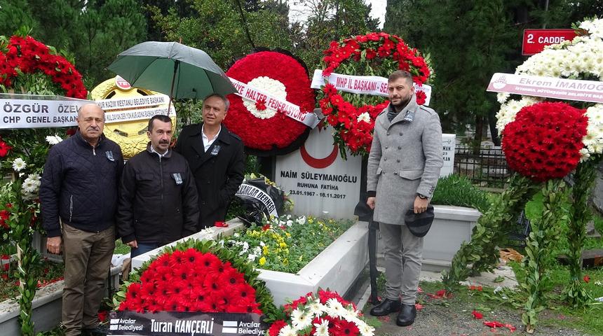 Esfane sporcu Naim Süleymanoğlu, kabri başında anıldı
