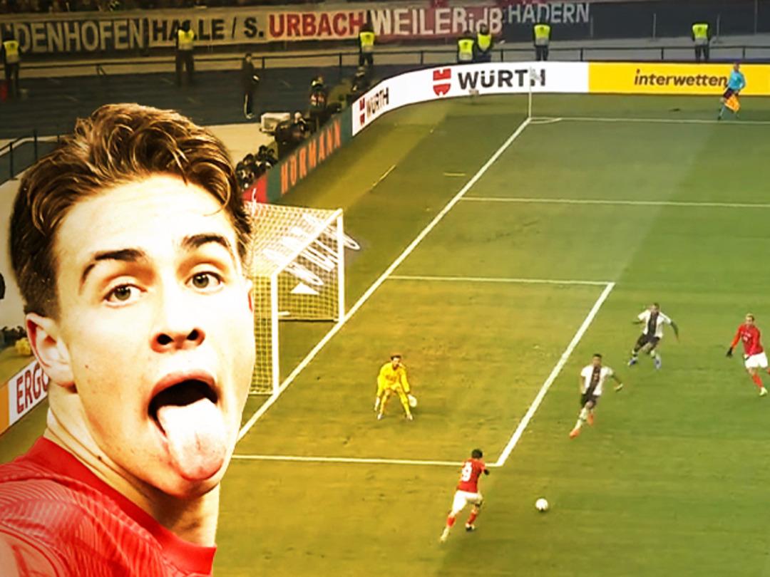 Son dakika: Kenan Yıldız'dan Almanya - T&uuml;rkiye ma&ccedil;ında şahane gol! Sosyal medya onu konuştu: "Semih Saygıner g&ouml;rse kıskanır!"