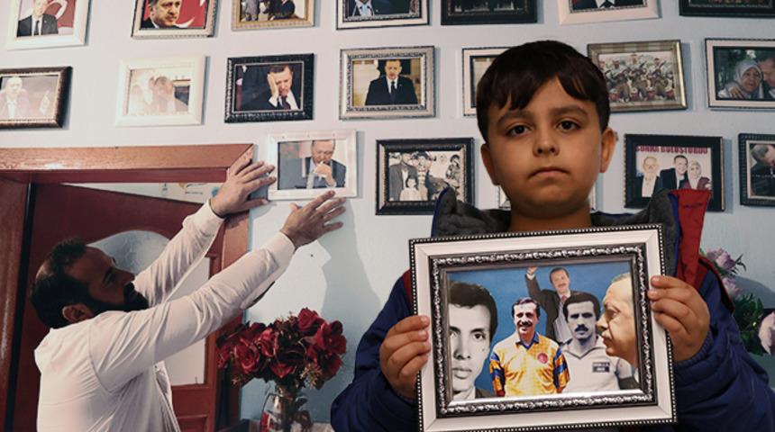 38 yaşındaki adamın Cumhurbaşkanı Erdoğan sevgisi! Evini adeta müzeye çevirdi, seçimden bir gün sonra doğan yeğenine adını verdi