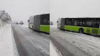 Kocaeli'de ALES heyecanına kar engeli! Araçlar yolda kalınca bazı adaylar sınava yetişemedi