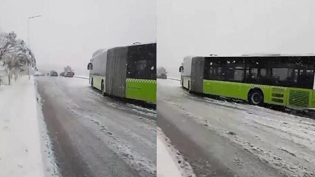 Kocaeli'de ALES heyecanına kar engeli! Araçlar yolda kalınca bazı adaylar sınava yetişemedi