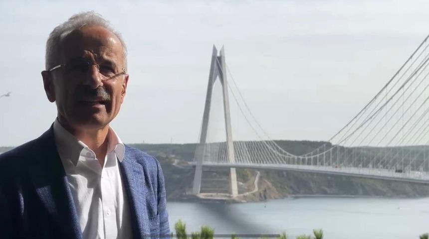 Ulaştırma ve Altyapı Bakanı Abdulkadir Uraloğlu: "İstanbul'u köprü ve tünellerle yeniden inşa ettik"