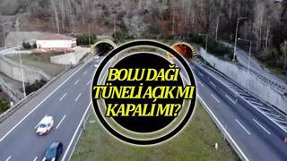 BOLU YOLU AÇIK MI? Bolu Tüneli kapalı mı, neden kapalı? İşte 19 Kasım Bolu Dağı son durum bilgisi