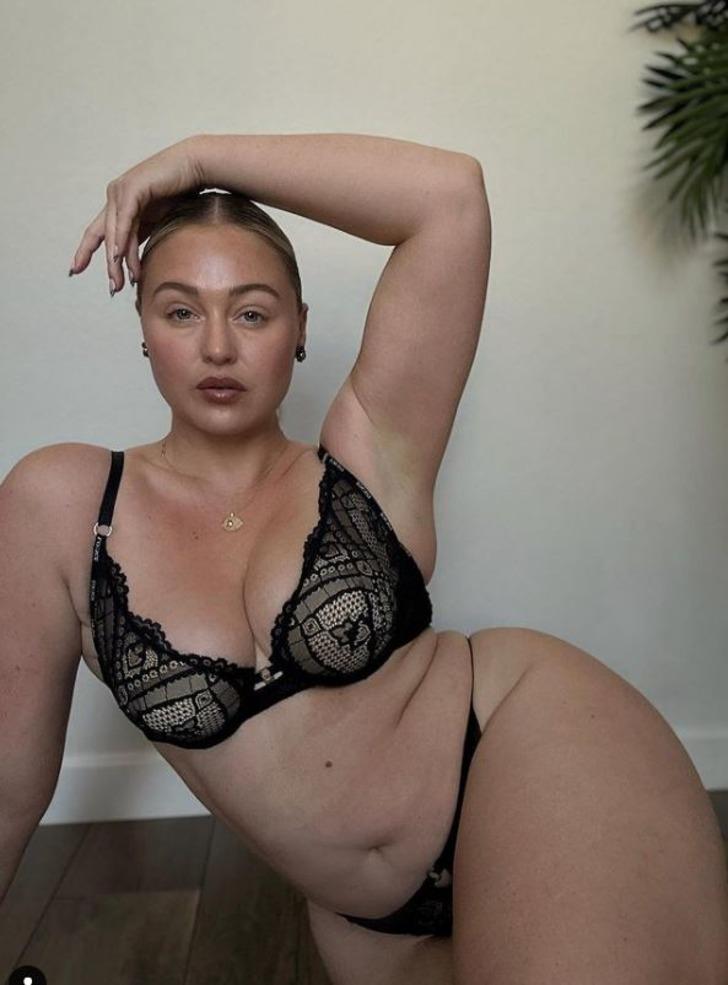 Iskra Lawrence bu sefer reklam için soyundu! İç çamaşırlı pozlarıyla olay oldu G5