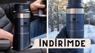 Bir kez kullanan vazgeçemiyor! Kışınızı güzelleştirecek Stanley termos indirimde