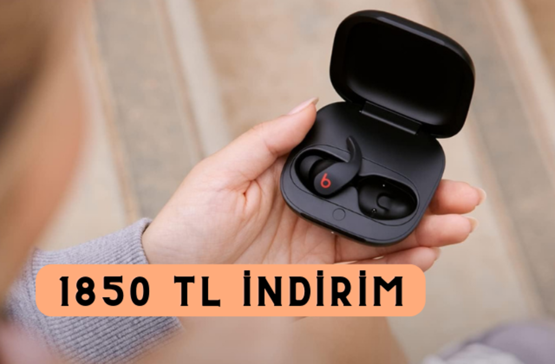 Uzun pil ömrü, kesintisiz müzik keyfi! Beats Fit Pro'da 1850 TL indirim