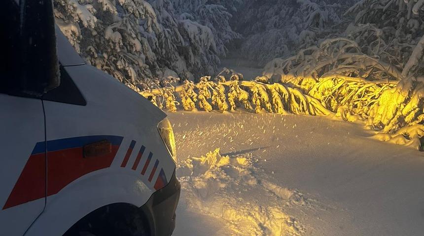 Bolu'da kar yağışı etkisini kaybetti