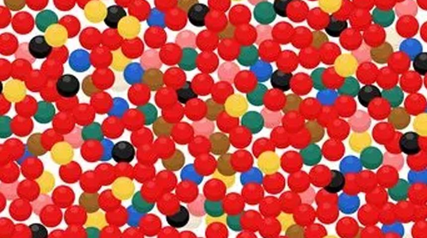 Sosyal medyada gündem oldu! 7 beyaz topu bulabilecek misiniz? Sadece yüksek IQ'ya sahip kişiler 20 saniyeden kısa sürede bulabilir