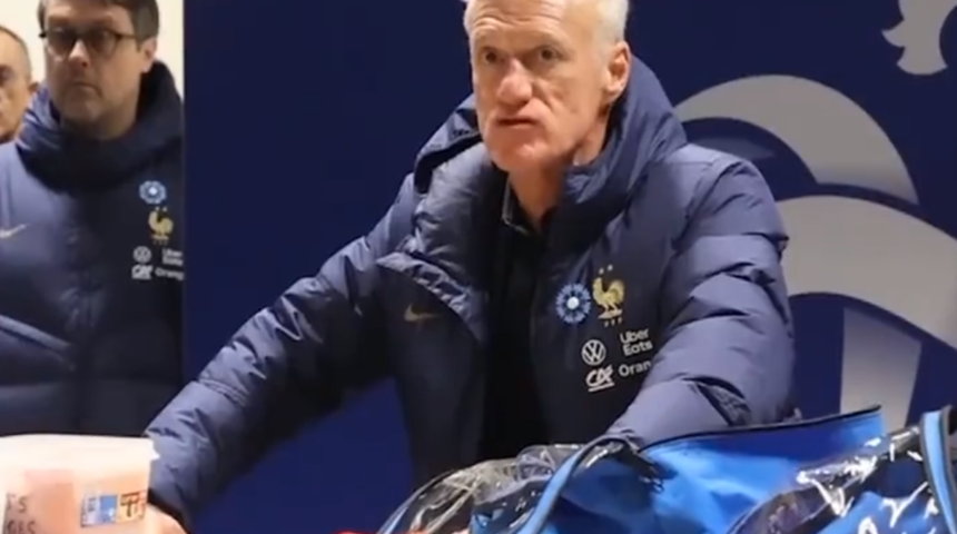 İlk yarı 7-0 bitmişti, Didier Deschamps'ın 14-0'lık Cebelitarık galibiyetinin ilk yarısındaki konuşması olay oldu!