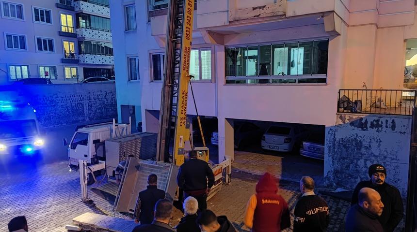 Gaziantep'te yük asansöründen düşerek ölenlerin sayısı 2'ye yükseldi
