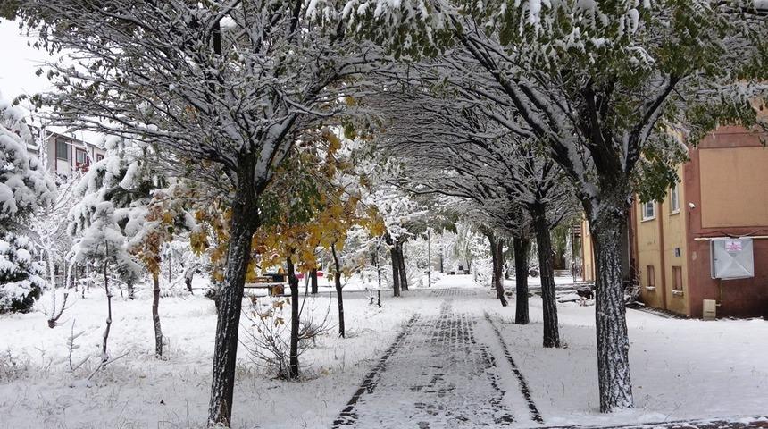 Bitlis’te kar yağışı