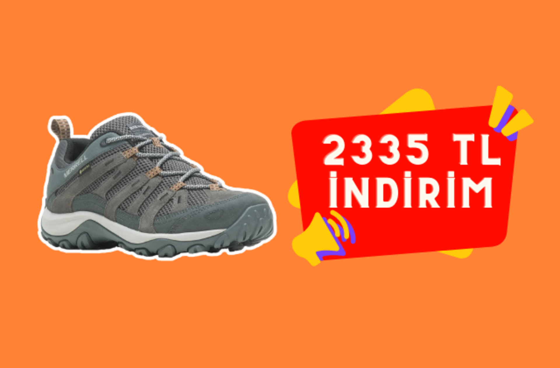 Konforlu bir kışın anahtarı! Merrell outdoor ayakkabıda Gülümseten Kasım'a özel büyük indirim
