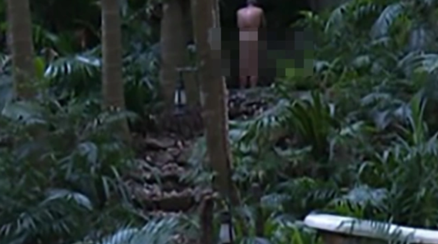 Herkesi şaşkına çeviren olay! Eski siyasi isim ormanda çırılçıplak soyunarak duş aldı... Yetmedi hayvan penisi yedi