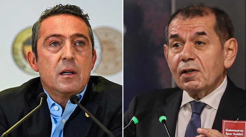 Fenerbahçe Başkanı Ali Koç ve Galatasaray Başkanı Dursun Özbek, PFDK’ya sevk edildi!
