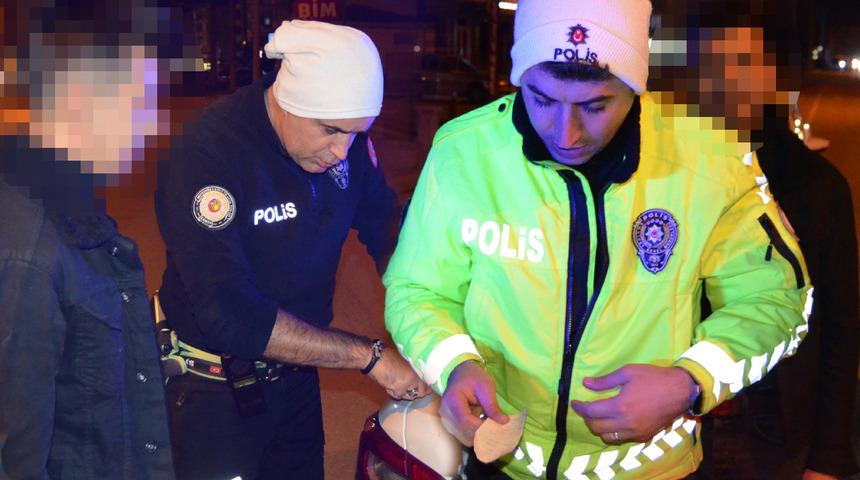 Drift yaparken polise yakalandı, alkoll&uuml; &ccedil;ıktı! İntihar edeceğini s&ouml;yleyince g&ouml;zaltına alındı