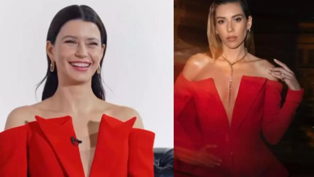 Beren Saat ve Sinem Kobal pişti oldu! Kırmızı bluzun fiyatını duyanlar inanamadı