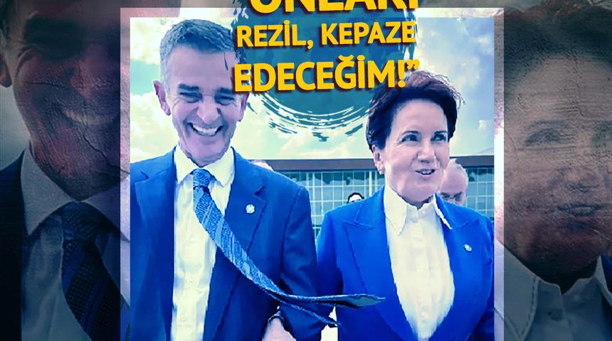 Partisinin yetkililerini rezil etmek için hazırlanıyor! İYİ Parti'deki krizin odağındaki Ümit Dikbayır'dan zehir zemberek sözler: Anlattığımda Akşener ne yapacak?