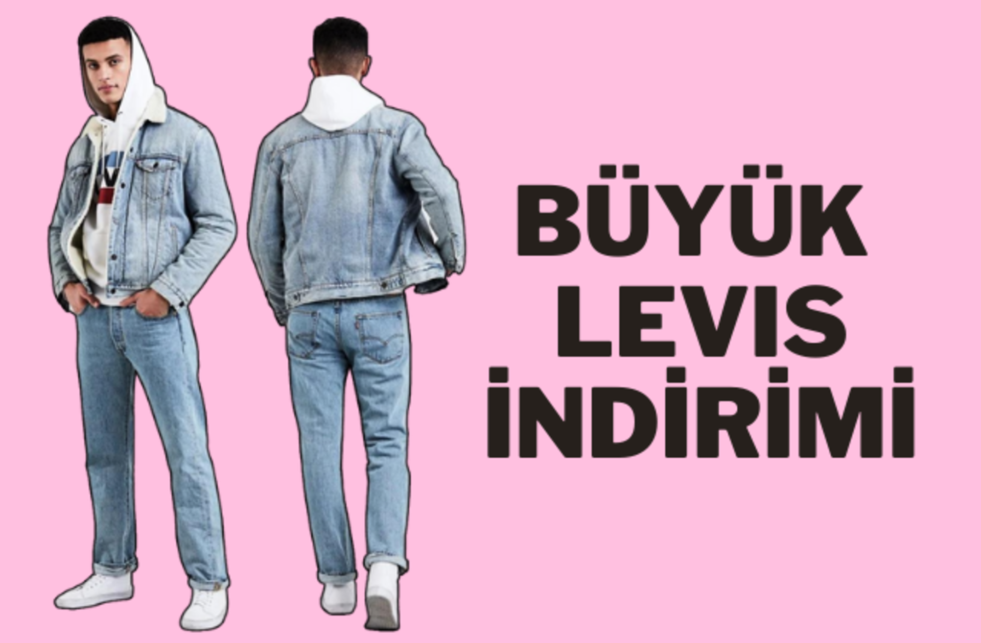 Levis'ın en ikonik modeli 501 Original Fit Jean'de kaçırılmayacak indirim