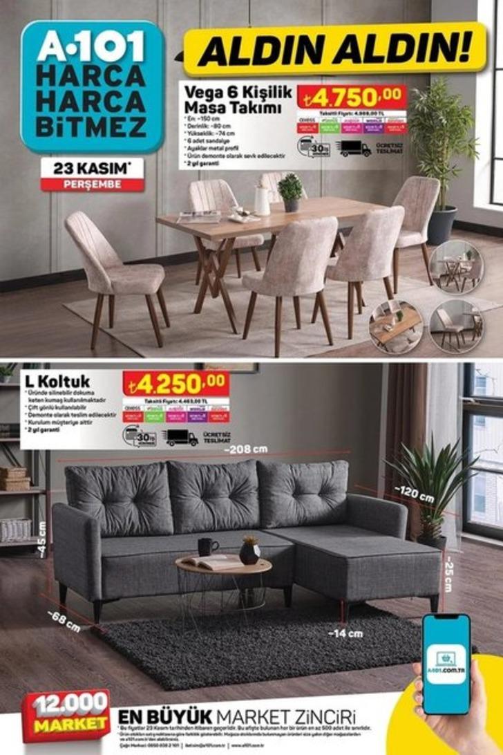 A101'den kışa özel fırsatlar! Fermuarlı polar 159 TL, balıkçı yaka kazak 99,90 TL, çorap 19,90 TL! 23 Kasım 2023 A101 aktüel ürünler kataloğu G5
