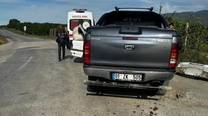 Hatay’da trafik kazası: 3 yaralı