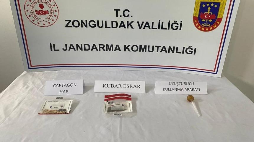 Alaplı’da uyuşturucu operasyonu