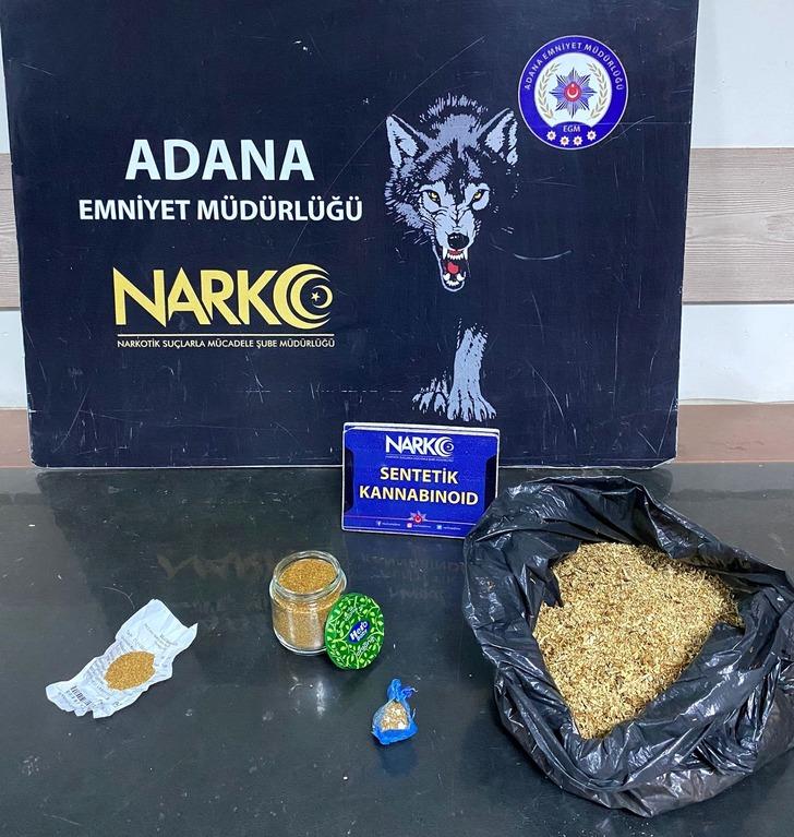 Adana'da uyuşturucu operasyonunda yakalanan 3 zanlı tutuklandı