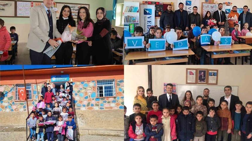 VEDAŞ’tan köy okullarına öğretmenler günü ziyareti