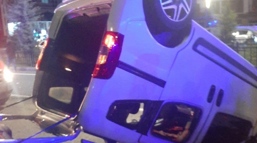 Bing&ouml;l&rsquo;de trafik kazası: 3 yaralı