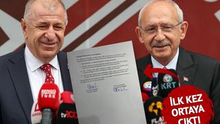 Ümit Özdağ sosyal medyadan paylaştı! Kılıçdaroğlu ile yapılan anlaşmanın ilk kez fotoğrafları ortaya çıktı