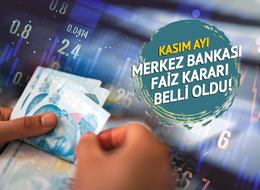KASIM AYI MERKEZ BANKASI FAİZ KARARI SON DAKİKA: Herkes merak içindeydi: TCMB faiz kararı için açıklama geldi: Beklentileri ikiye katladı